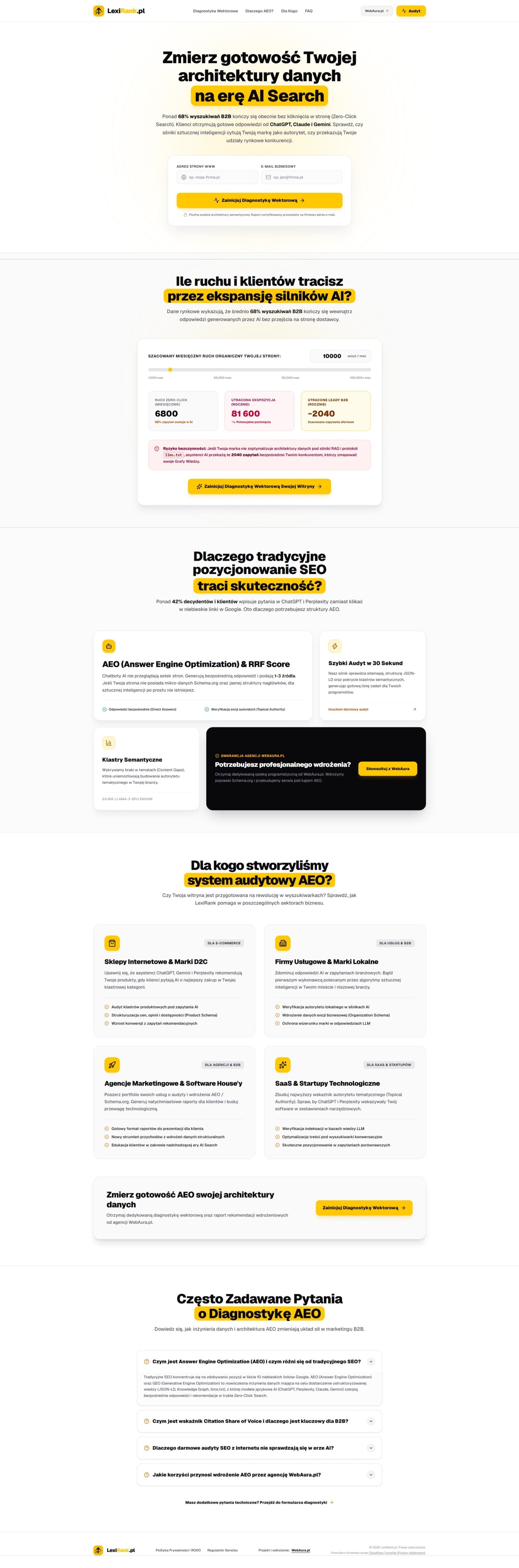 Realizacja: LexiRank SaaS